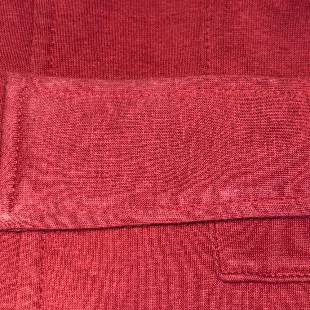 UGG Women’s Burgundy Lounge Robe Size Small Cozy Cotton Blend Belted Wrap - Picture 6 of 13